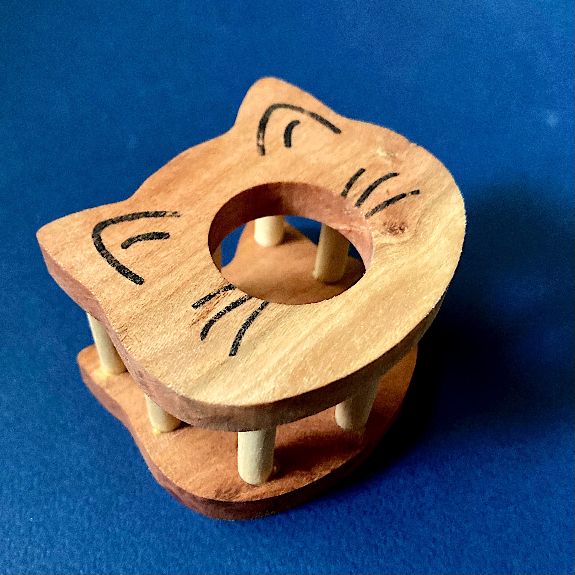 Cute Cat Dice Jail, Kitty Dice Cage, TTRPG DnD Player Gift for Her, Gaming Stocking Stuffer, Wooden Board Game Upgrade, Time Out Dice Prison - Dragon Armor Games