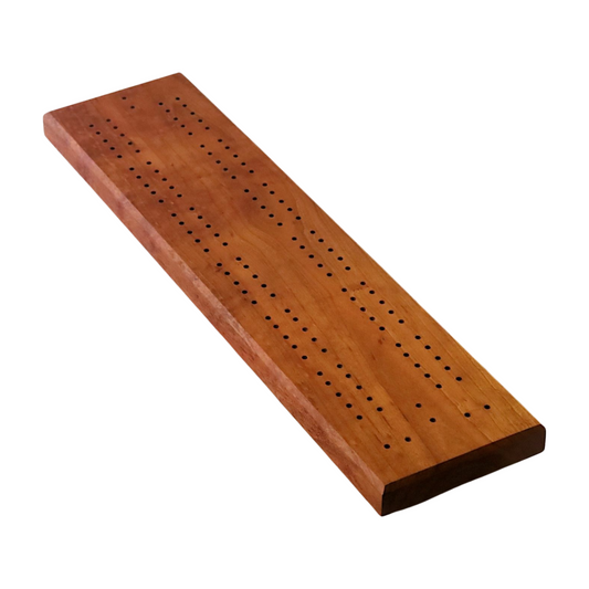 Cherry Wood Cribbage Board - Dragon Armor Games