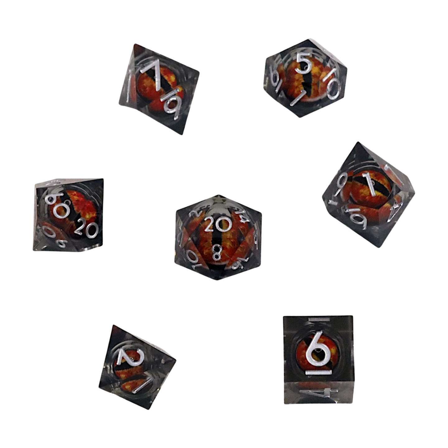 Floating Eye Liquid Core Dice