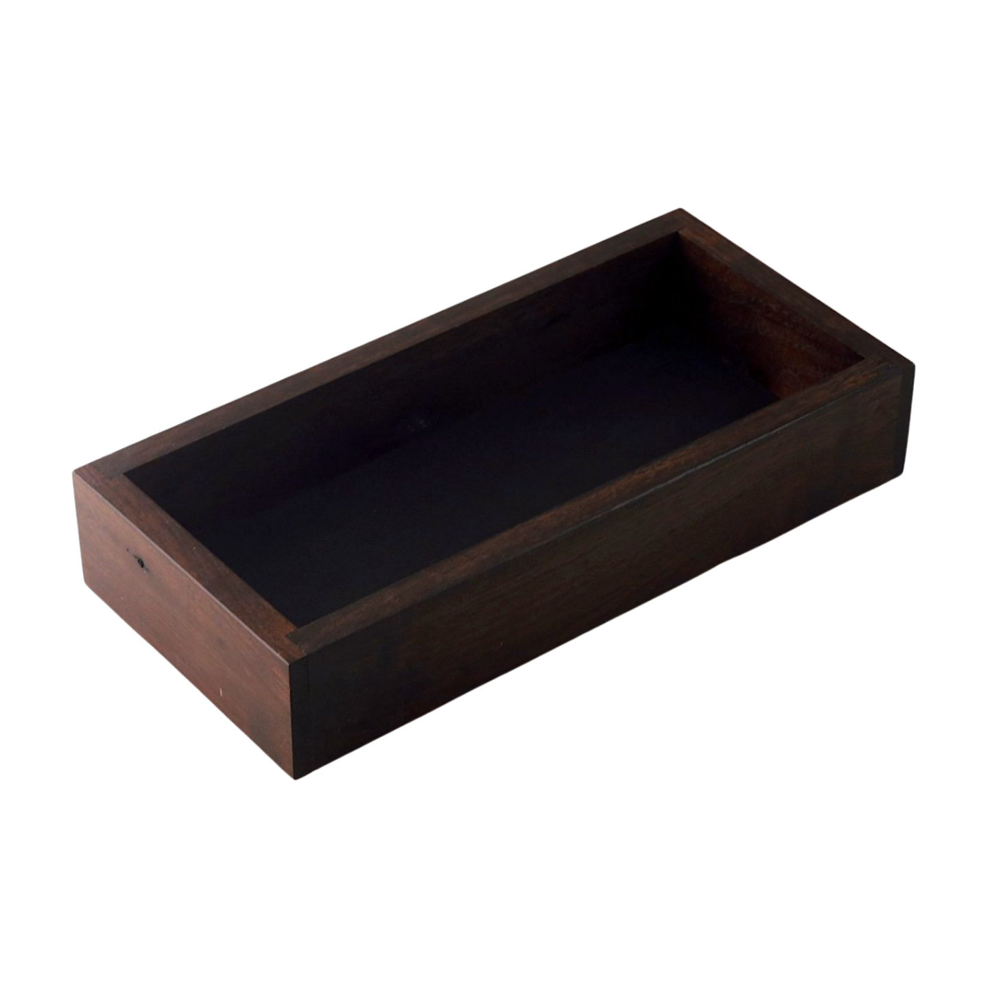 Medium Black Dye Walnut Tray - Dragon Armor Games