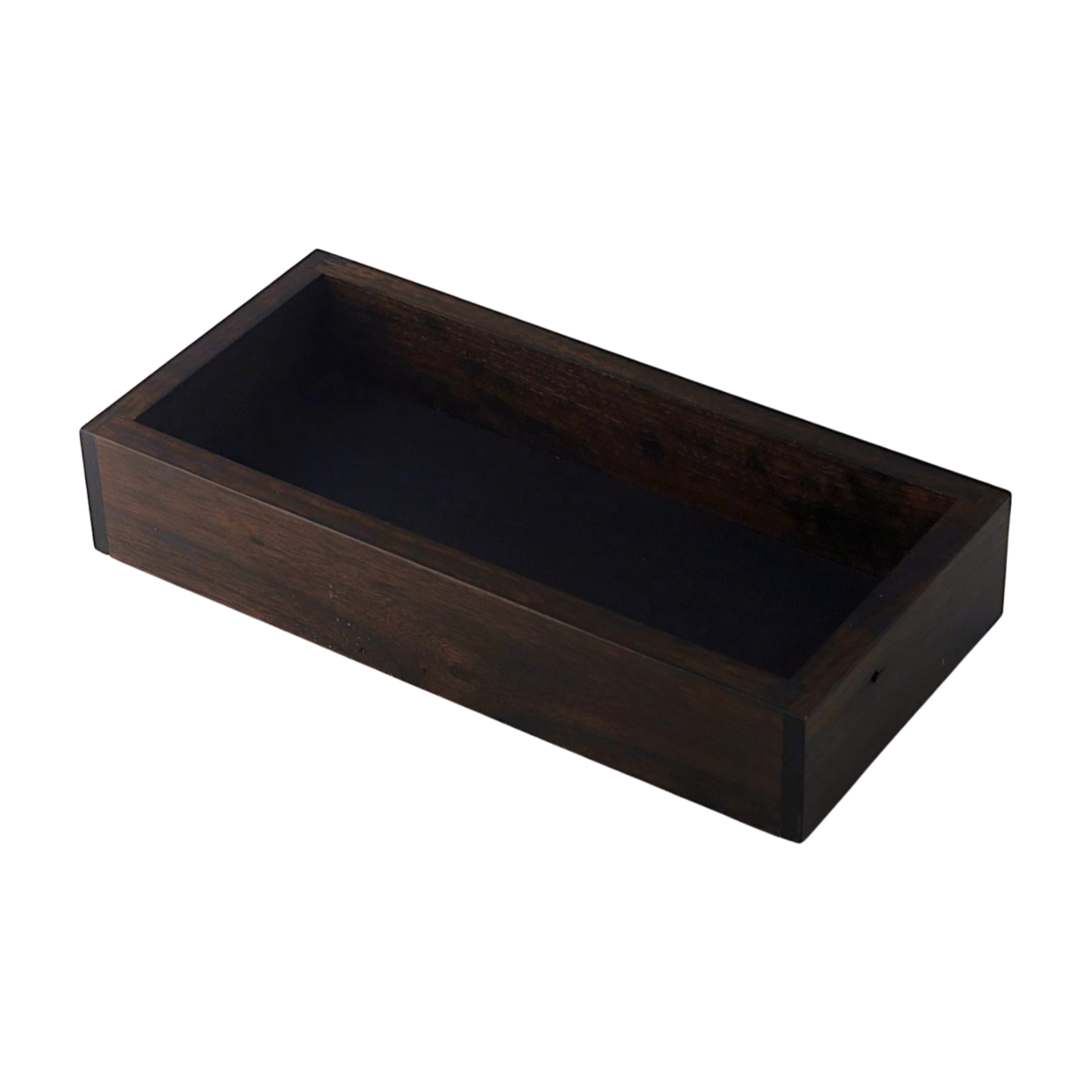 Medium Black Dye Walnut Tray - Dragon Armor Games