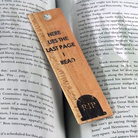 Wooden Bookmarks for Book Lovers, Bibliophile Reader Gift, To be continued, Book Dragon - Dragon Armor Games