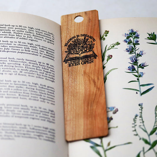 Wooden Bookmarks for Book Lovers, Bibliophile Reader Gift, To be continued, Book Dragon - Dragon Armor Games