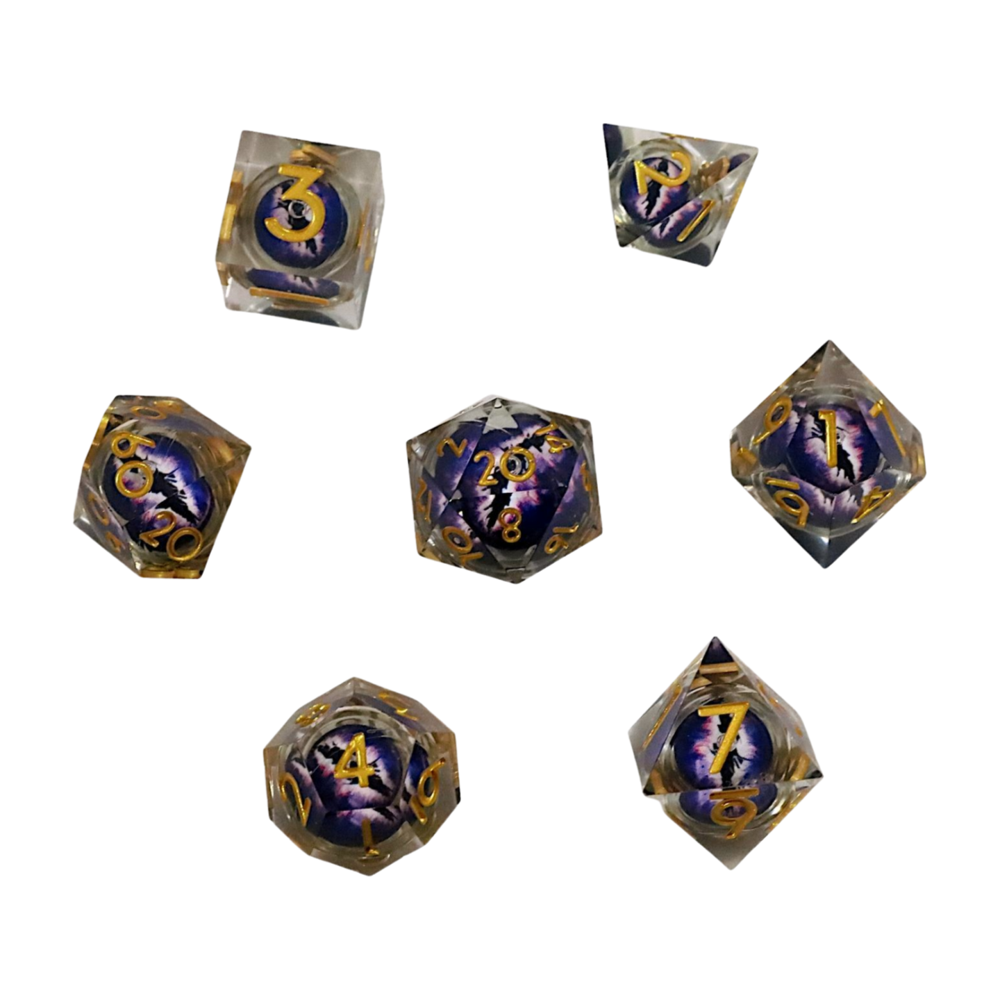 Floating Eye Liquid Core Dice